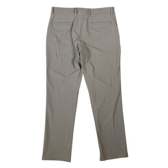 Ballin Performance Golf Pants 34 Stone Gray Stretch Lightweight Travel Casual - Picture 3 of 6
